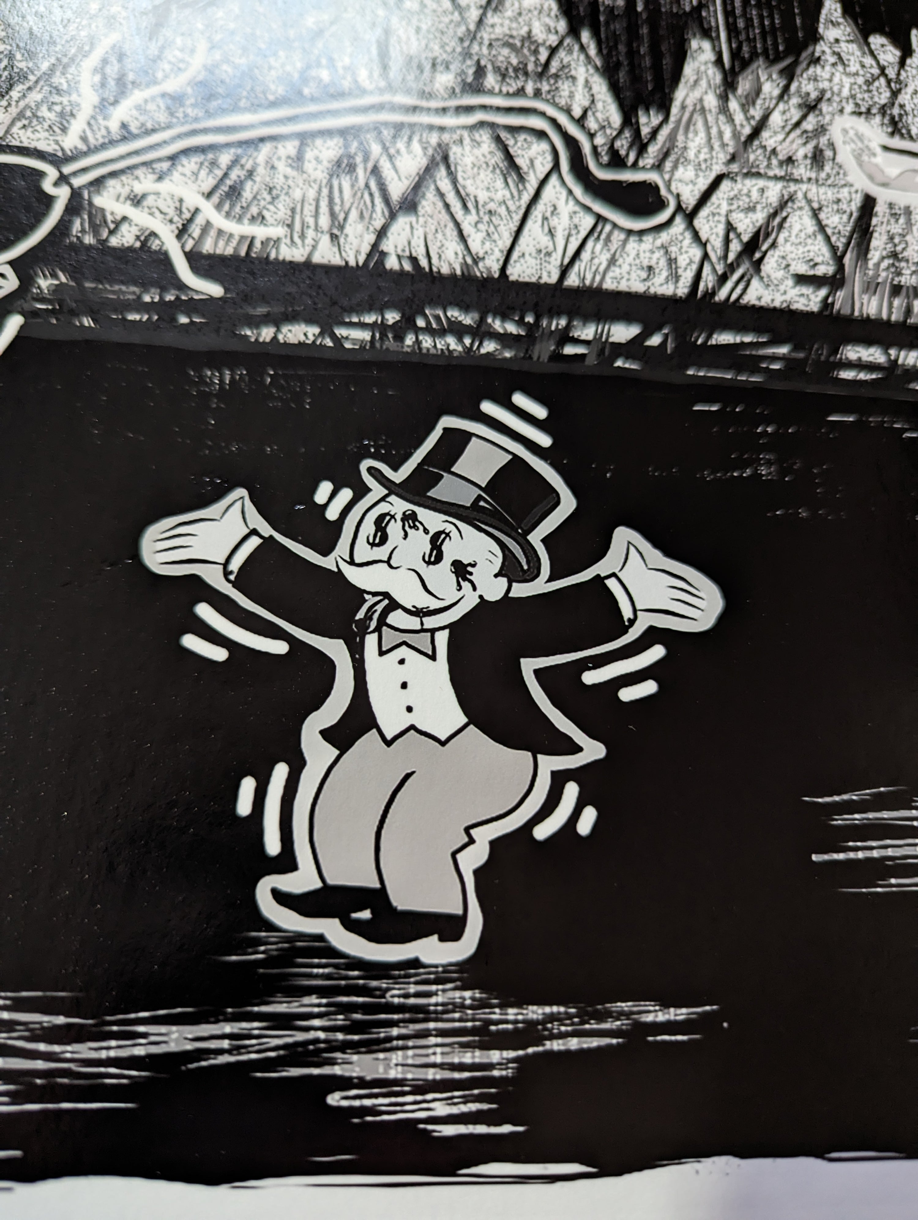 'Strange, Strange are the Dynamics of Oil and the Ways of Oilmen...' Giclee Print