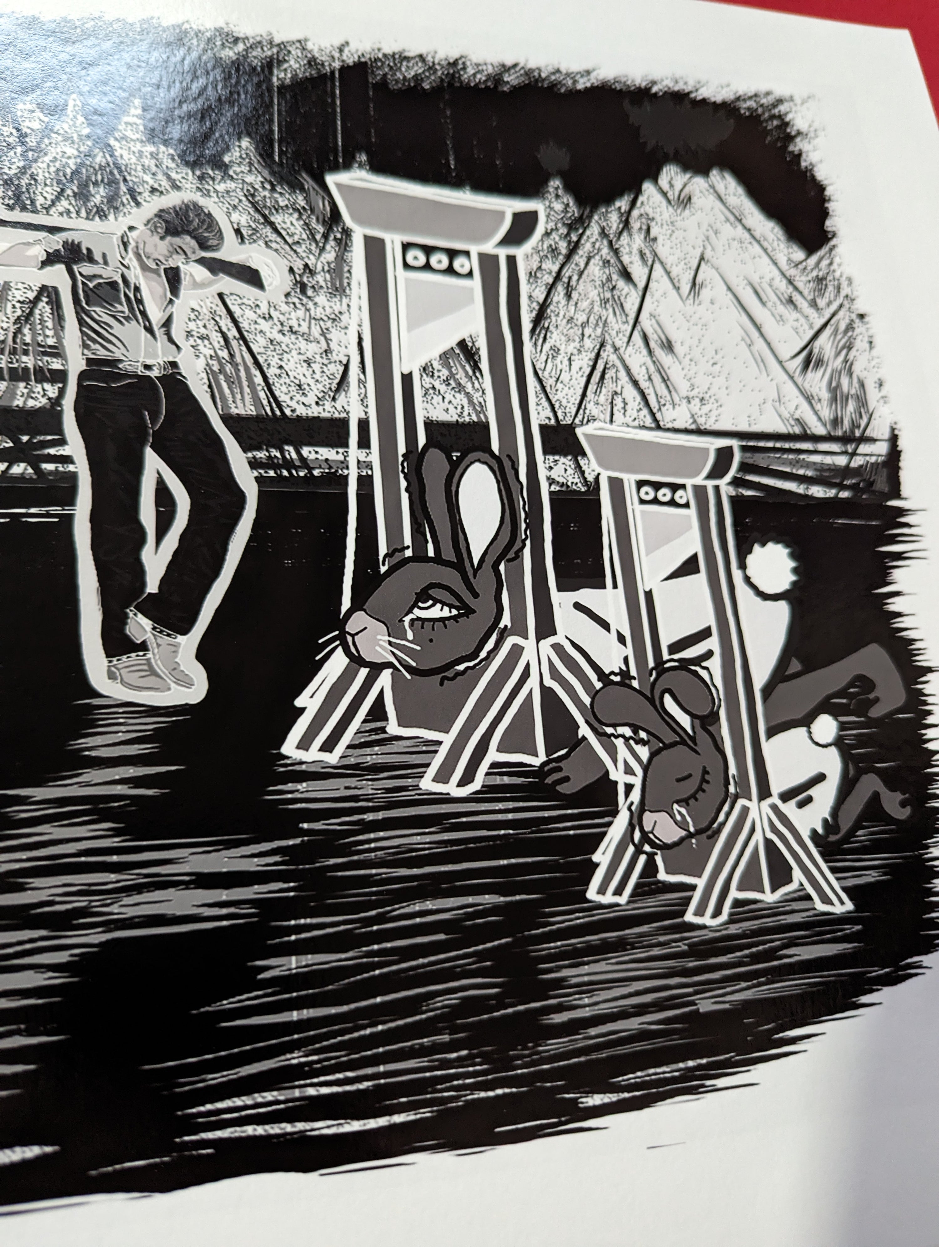 'Strange, Strange are the Dynamics of Oil and the Ways of Oilmen...' Giclee Print