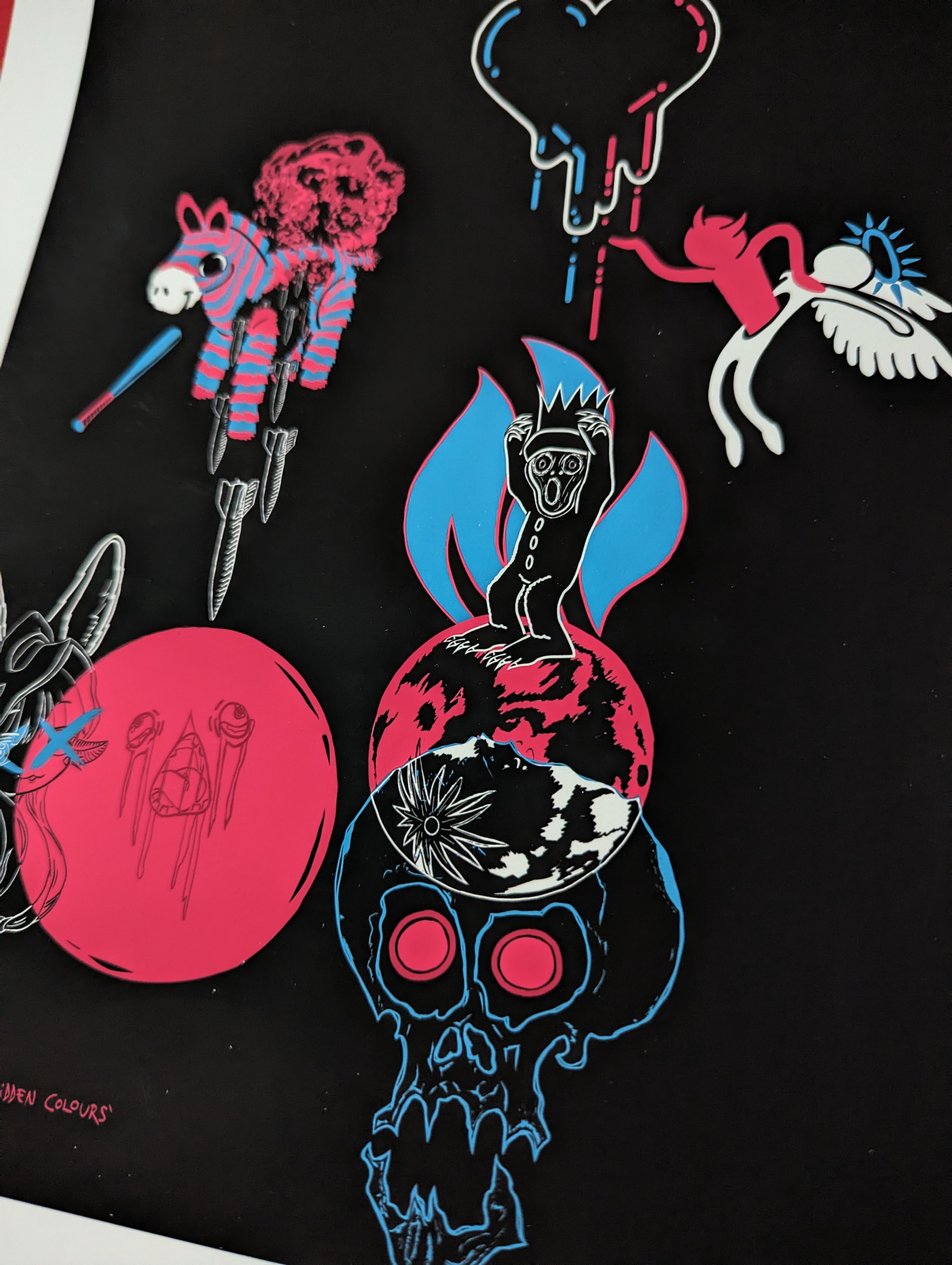 'Forbidden Colours' Giclee Art Print (Numbered and Signed)