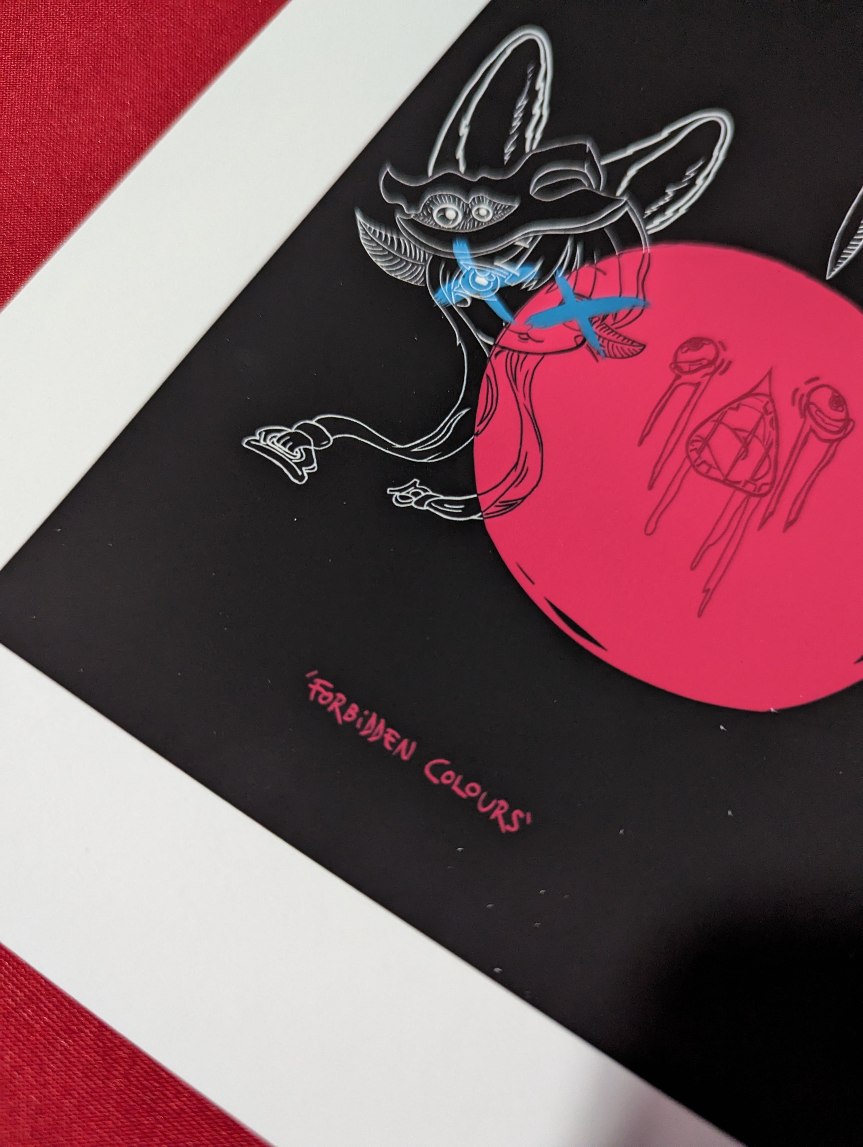 'Forbidden Colours' Giclee Art Print (Numbered and Signed)