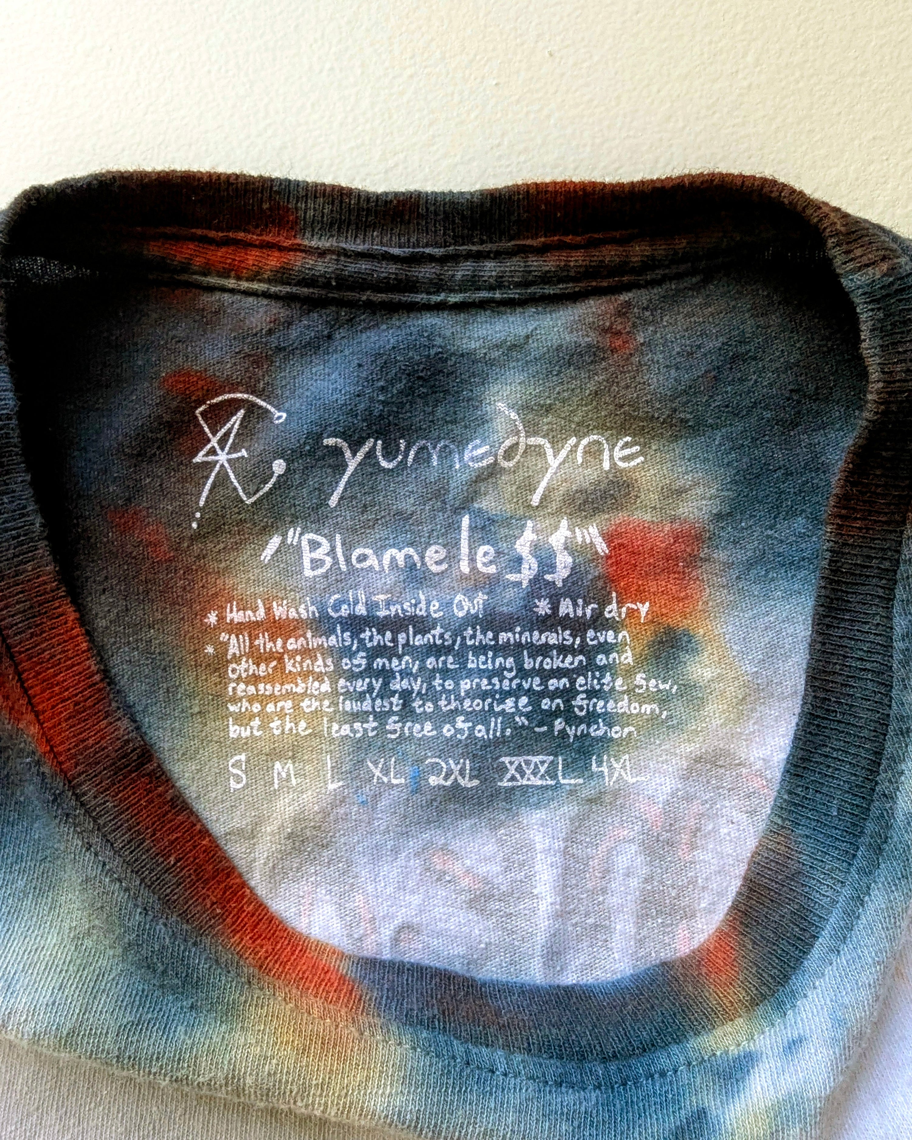 'BLAMELE$$' TEE (L) AUCTION