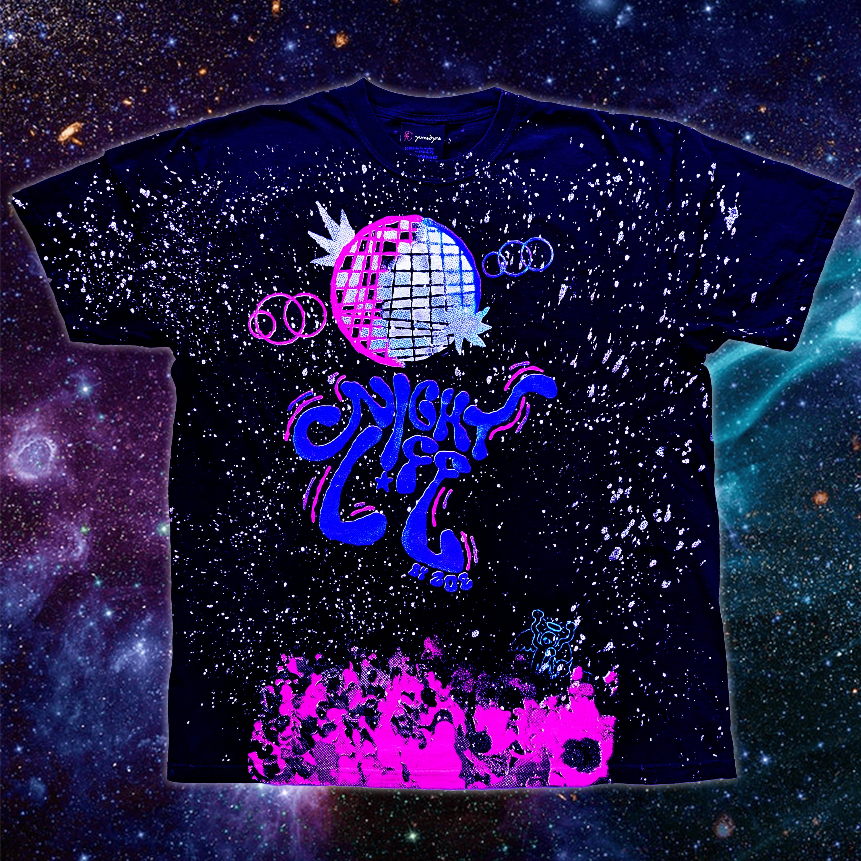 Night Life by Zoe X yumedyne Galaxy Tees