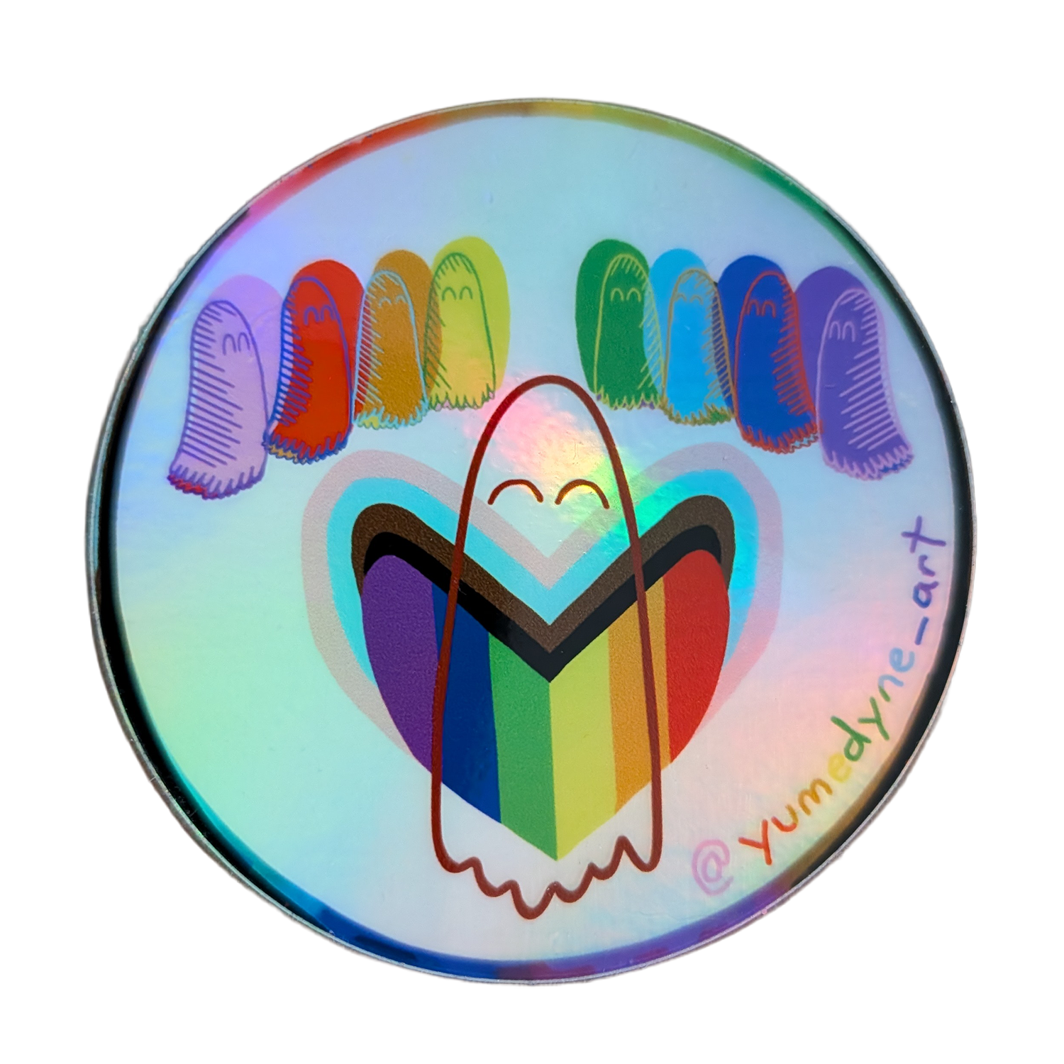 ANCESTORS OF PRIDE Holographic Sticker