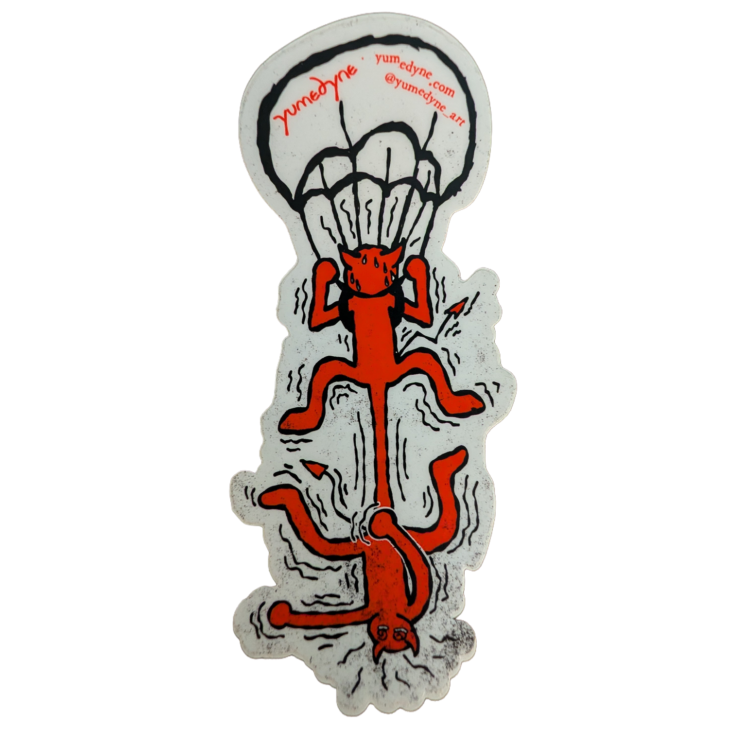 CONJOINED DEMONS Matte Sticker