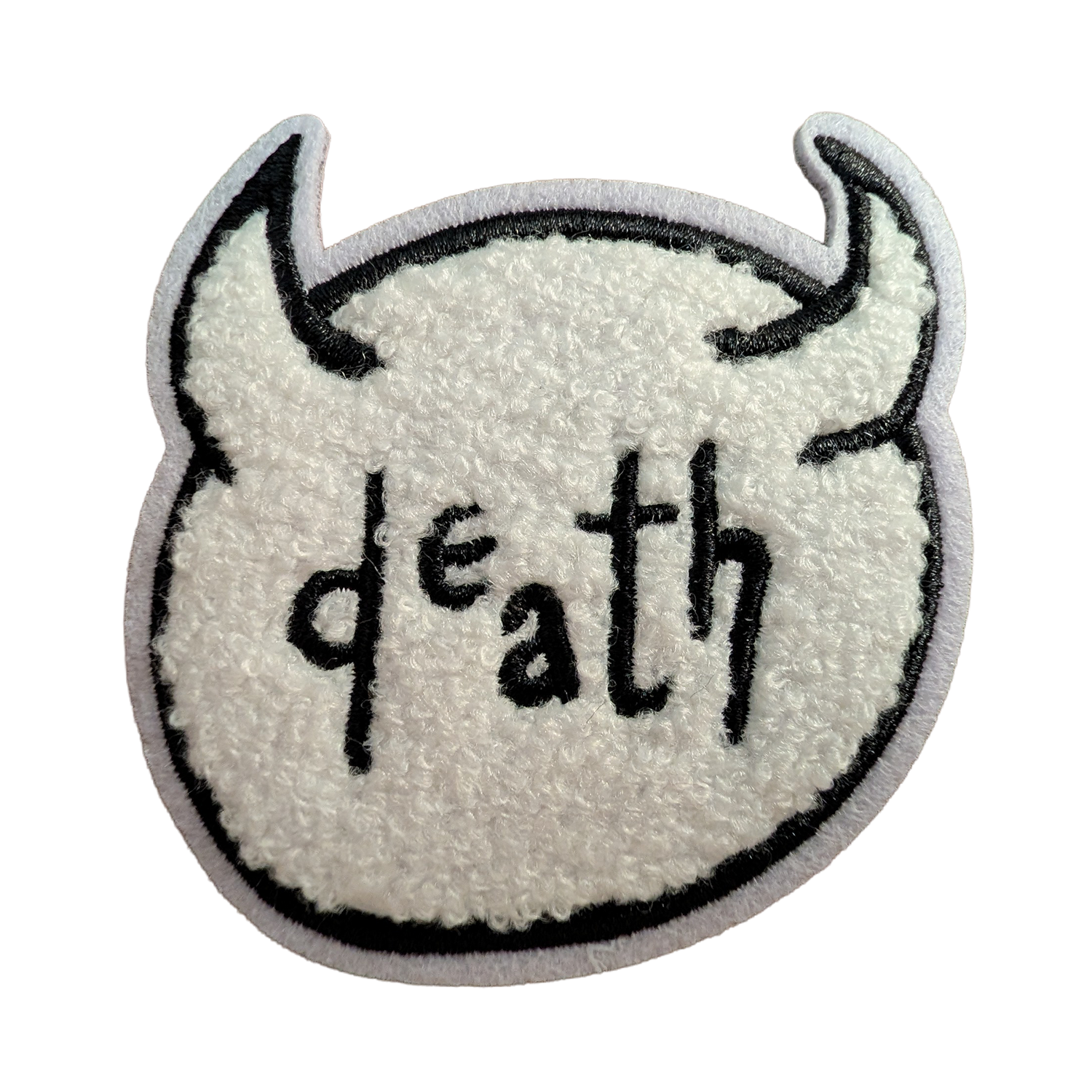 DEATH HEAD Chenille Patch